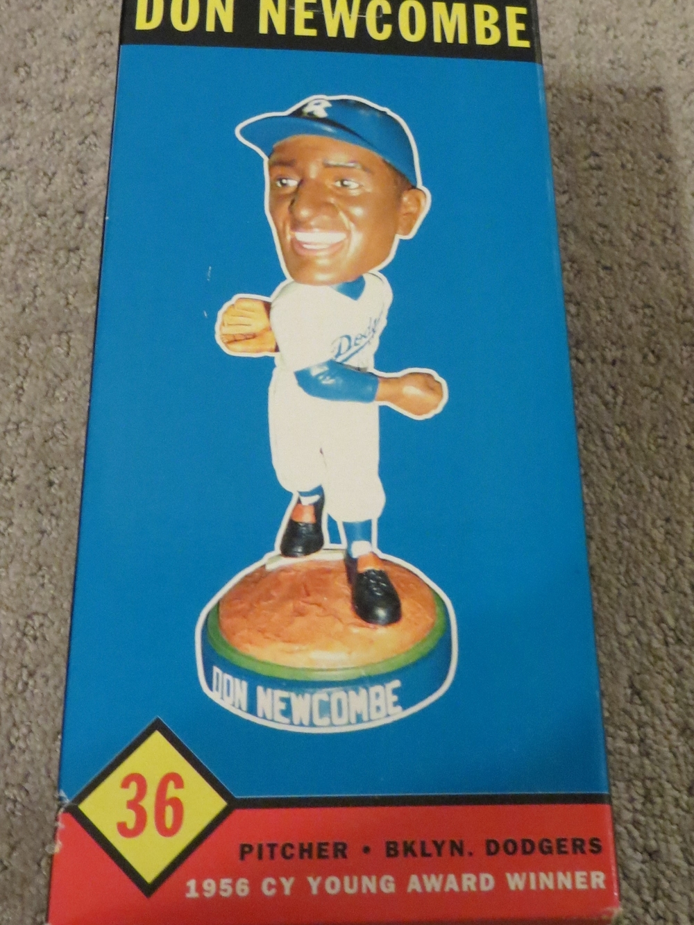 Don Newcombe Brooklyn Dodgers Bobblehead